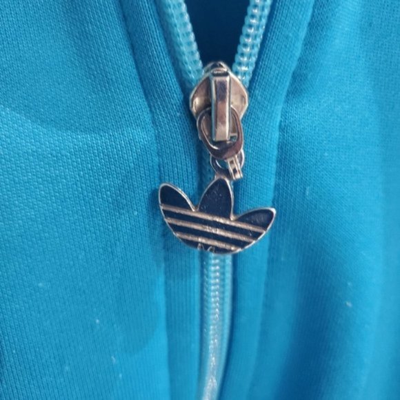 Original ADIDAS Authentic Vintage Zip Up Track Jacket 2000's Era - Picture 13 of 15